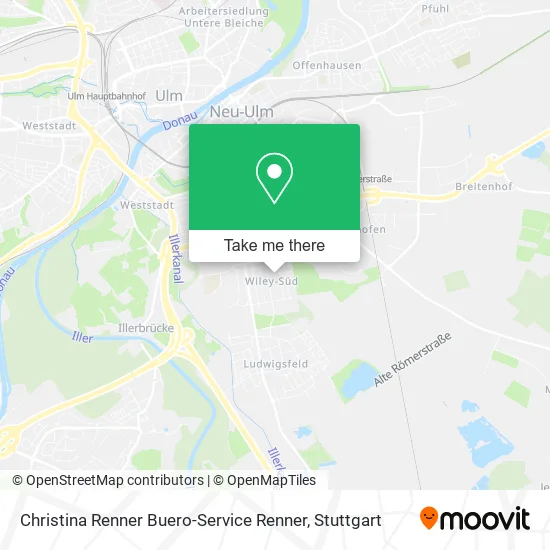 Карта Christina Renner Buero-Service Renner