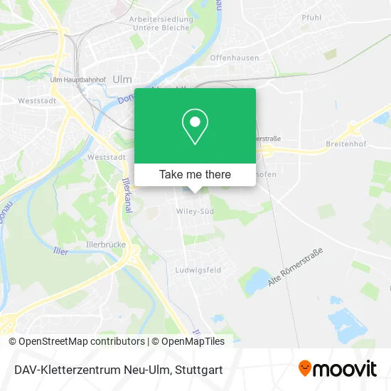 Карта DAV-Kletterzentrum Neu-Ulm
