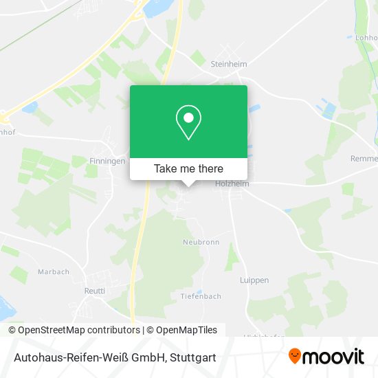 Autohaus-Reifen-Weiß GmbH map