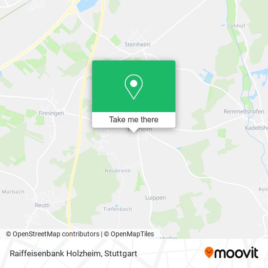 Raiffeisenbank Holzheim map