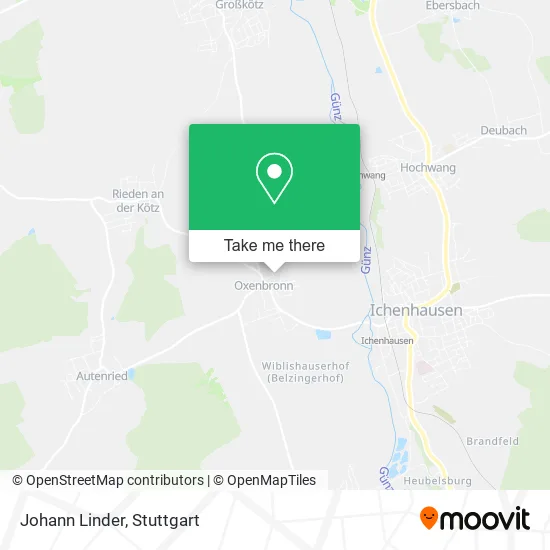 Карта Johann Linder