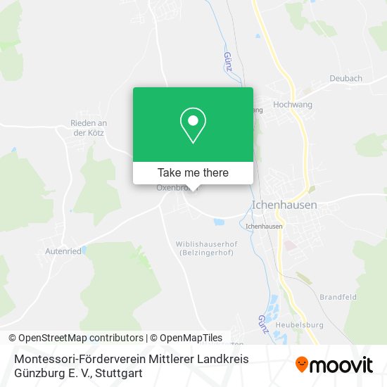 Montessori-Förderverein Mittlerer Landkreis Günzburg E. V. map