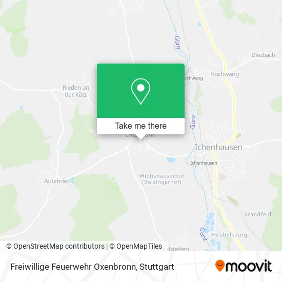 Карта Freiwillige Feuerwehr Oxenbronn