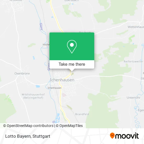 Карта Lotto Bayern