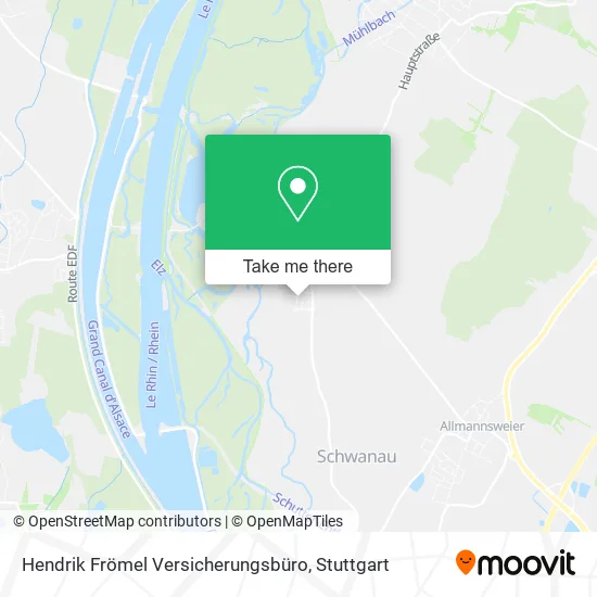 Карта Hendrik Frömel Versicherungsbüro