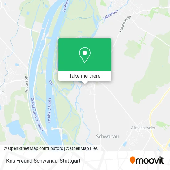 Карта Kns Freund Schwanau