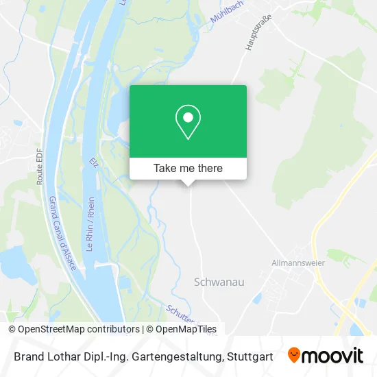 Карта Brand Lothar Dipl.-Ing. Gartengestaltung