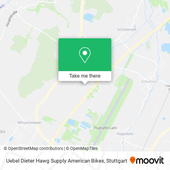 Uebel Dieter Hawg Supply American Bikes map