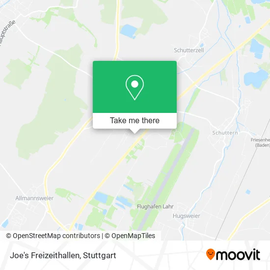 Карта Joe's Freizeithallen