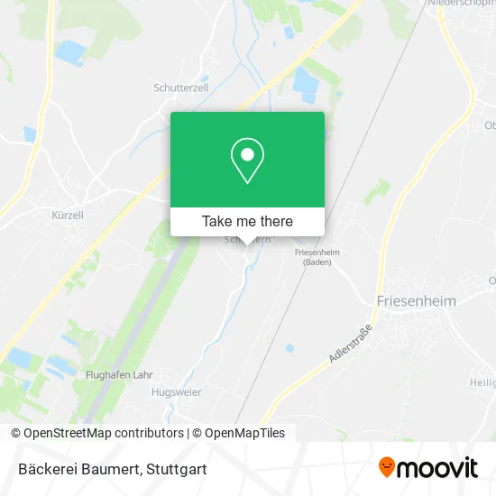 Карта Bäckerei Baumert