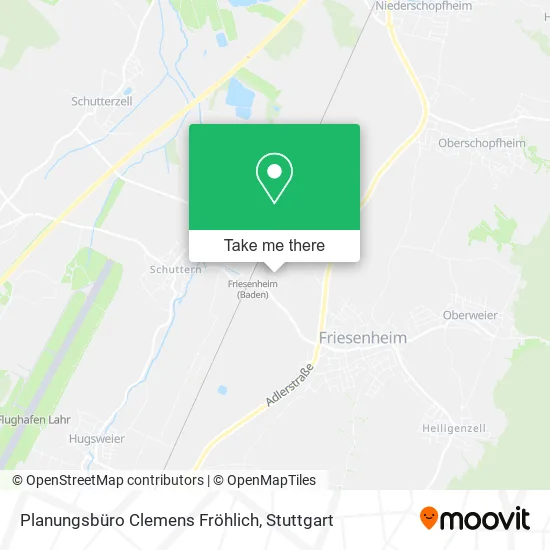 Карта Planungsbüro Clemens Fröhlich