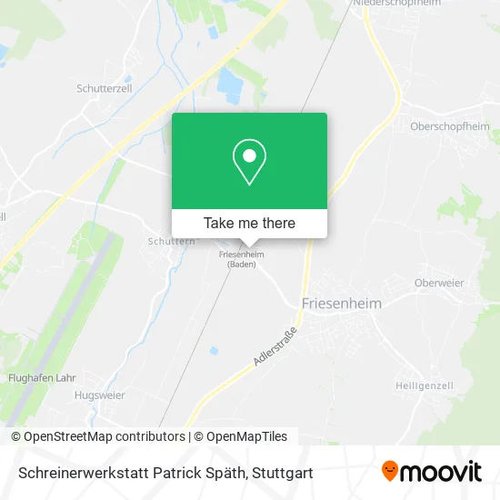 Карта Schreinerwerkstatt Patrick Späth