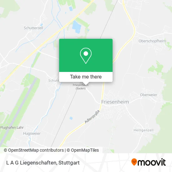 Карта L A G Liegenschaften
