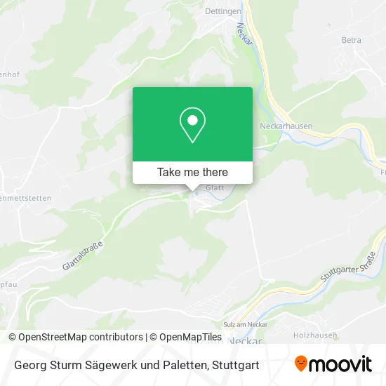 Карта Georg Sturm Sägewerk und Paletten