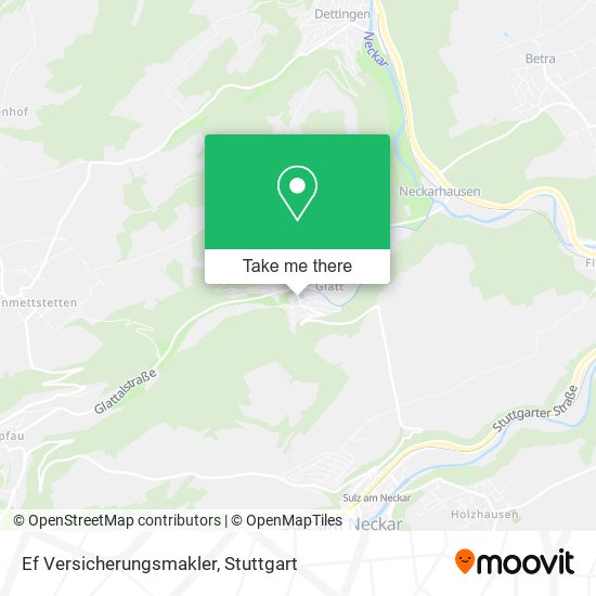 Ef Versicherungsmakler map