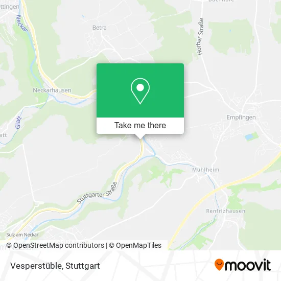 Карта Vesperstüble