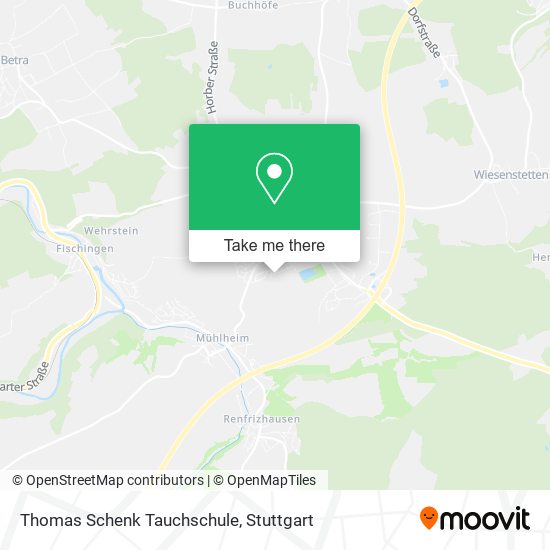 Thomas Schenk Tauchschule map