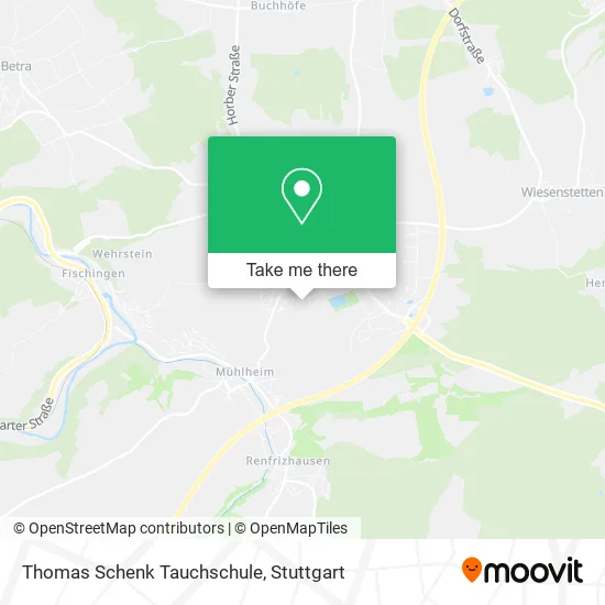 Карта Thomas Schenk Tauchschule