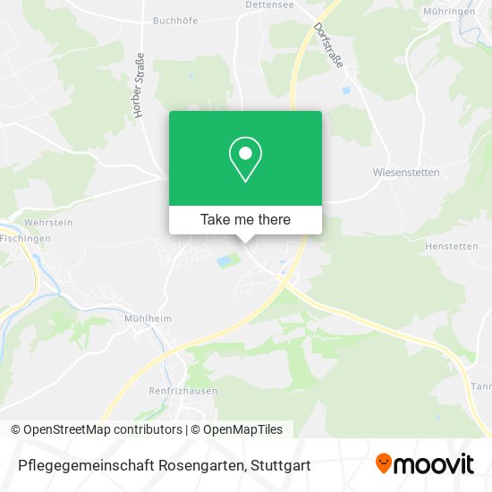 Pflegegemeinschaft Rosengarten map