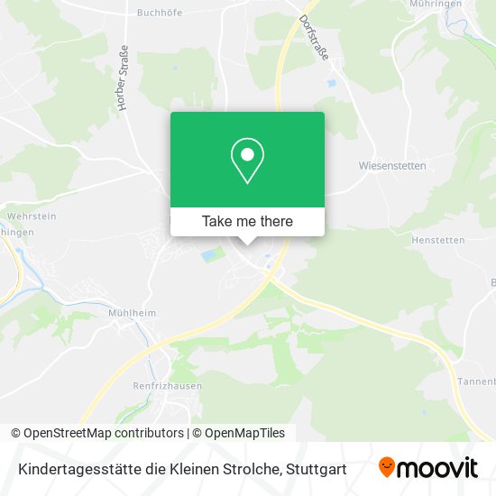 Kindertagesstätte die Kleinen Strolche map