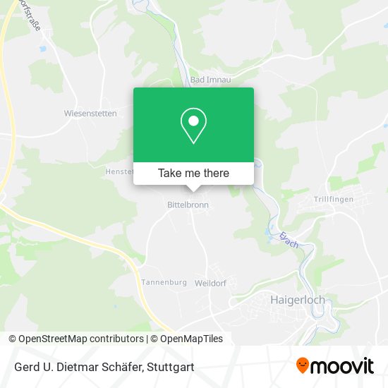 Gerd U. Dietmar Schäfer map