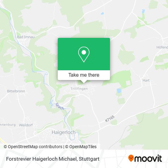 Карта Forstrevier Haigerloch Michael