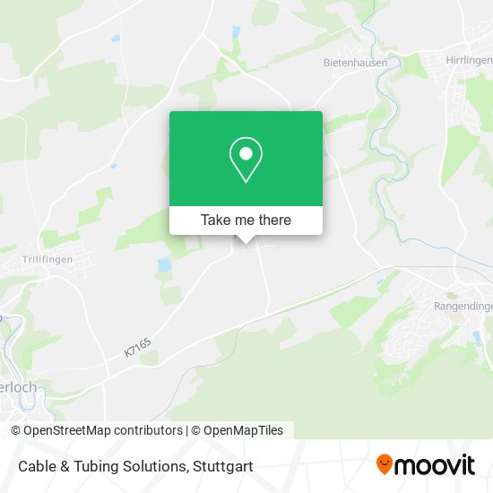 Cable & Tubing Solutions map