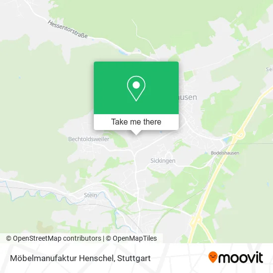 Карта Möbelmanufaktur Henschel