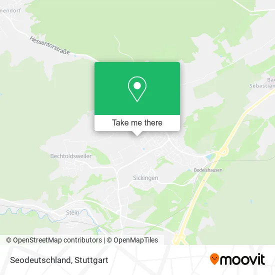 Карта Seodeutschland