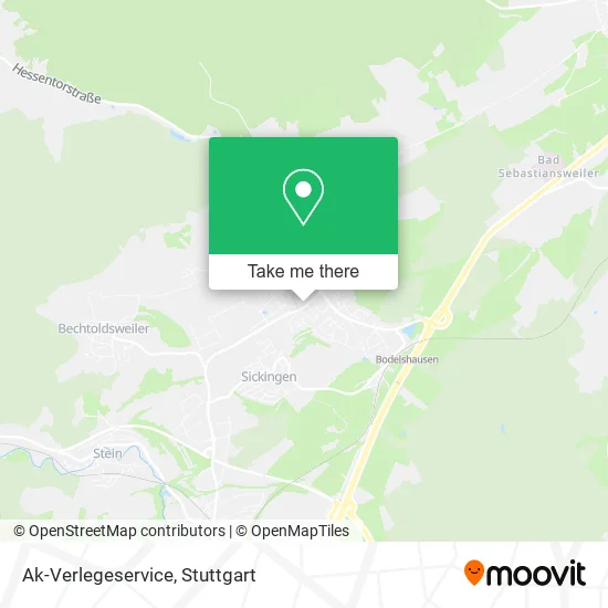 Карта Ak-Verlegeservice