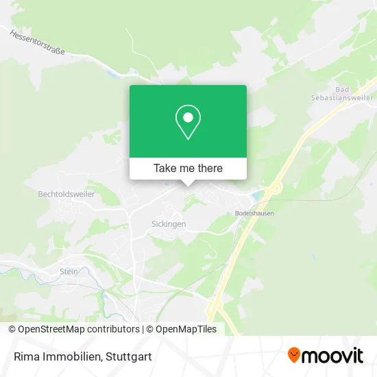 Карта Rima Immobilien
