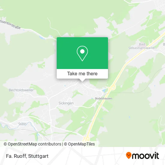 Карта Fa. Ruoff