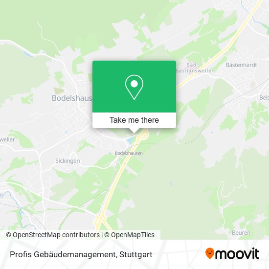 Карта Profis Gebäudemanagement