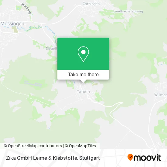 Карта Zika GmbH Leime & Klebstoffe