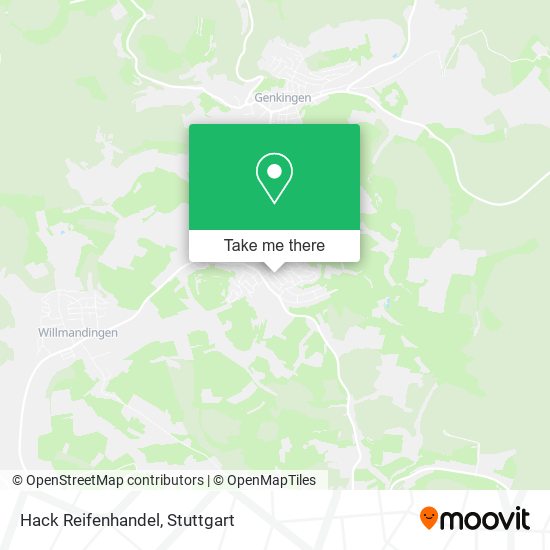 Hack Reifenhandel map