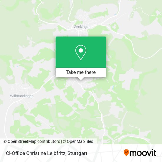 Cl-Office Christine Leibfritz map