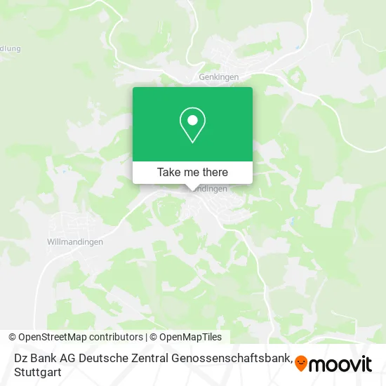 Карта Dz Bank AG Deutsche Zentral Genossenschaftsbank