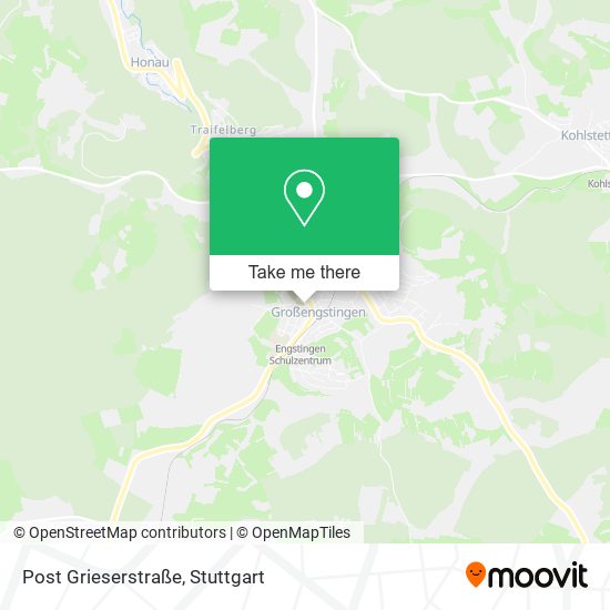 Post Grieserstraße map