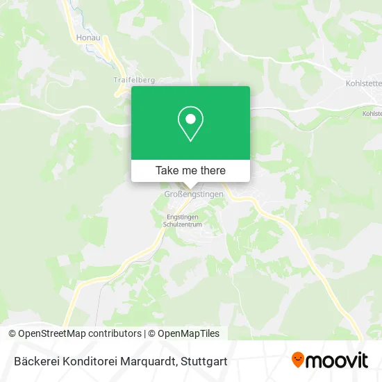 Карта Bäckerei Konditorei Marquardt