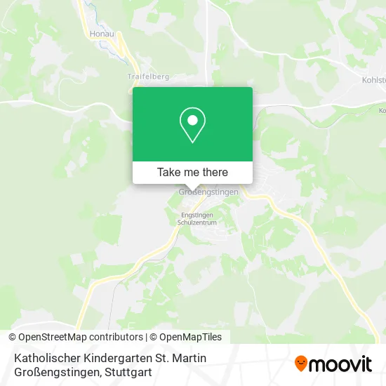 Карта Katholischer Kindergarten St. Martin Großengstingen