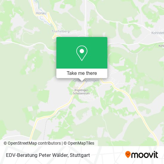 EDV-Beratung Peter Wälder map