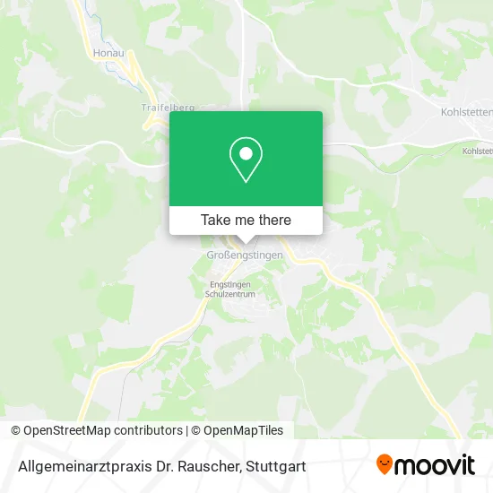 Карта Allgemeinarztpraxis Dr. Rauscher