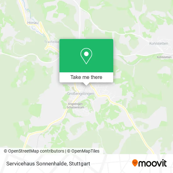 Карта Servicehaus Sonnenhalde