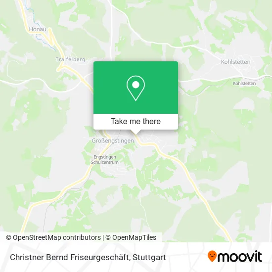 Карта Christner Bernd Friseurgeschäft