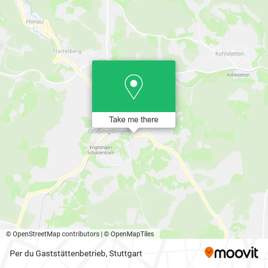 Карта Per du Gaststättenbetrieb