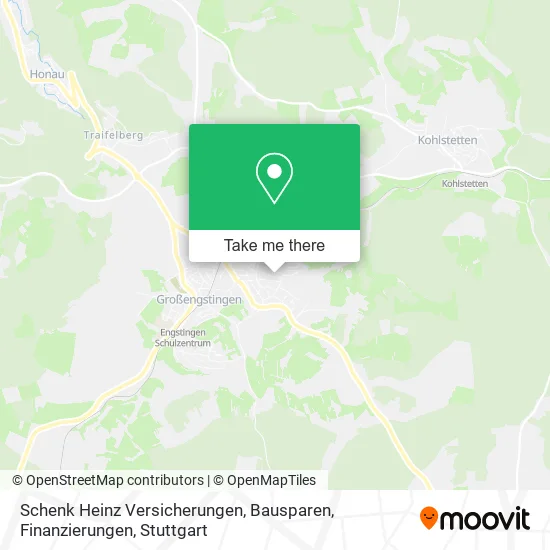 Карта Schenk Heinz Versicherungen, Bausparen, Finanzierungen