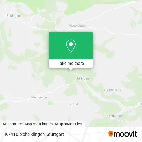 Карта K7410, Schelklingen