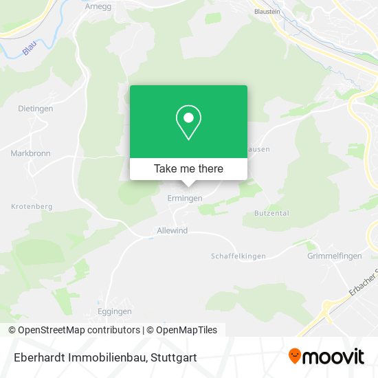 Eberhardt Immobilienbau map