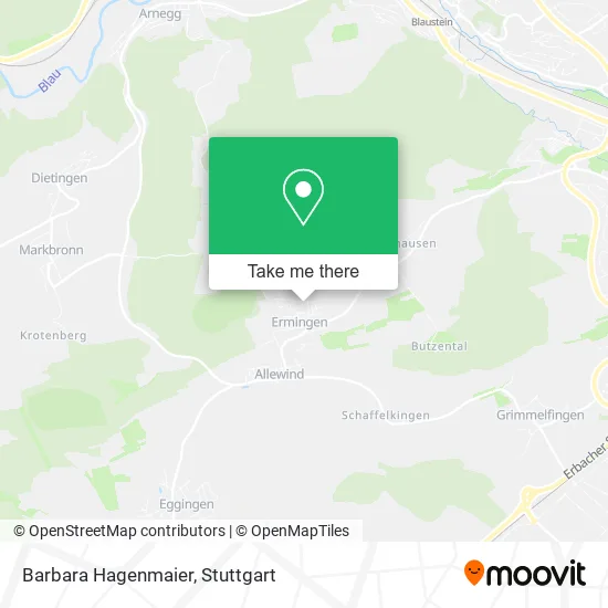 Barbara Hagenmaier map