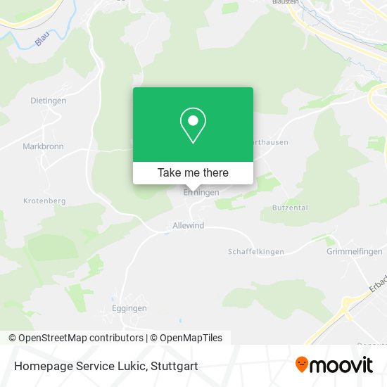 Homepage Service Lukic map